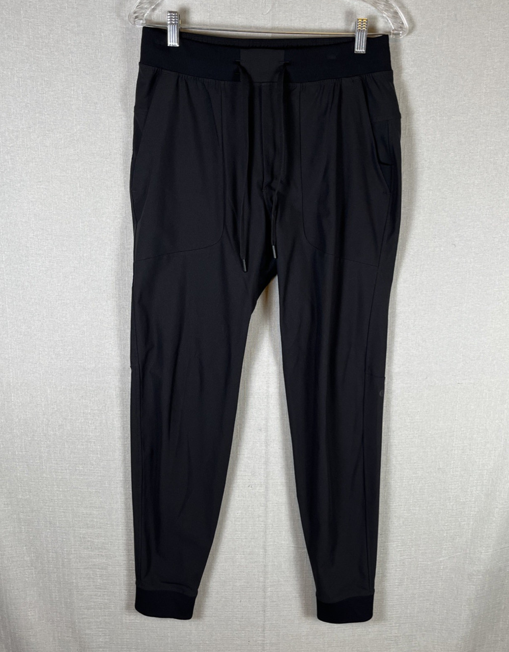 Lululemon Mens Size Medium ABC Jogger Black Warpstreme LM5A34S Athletic Pants